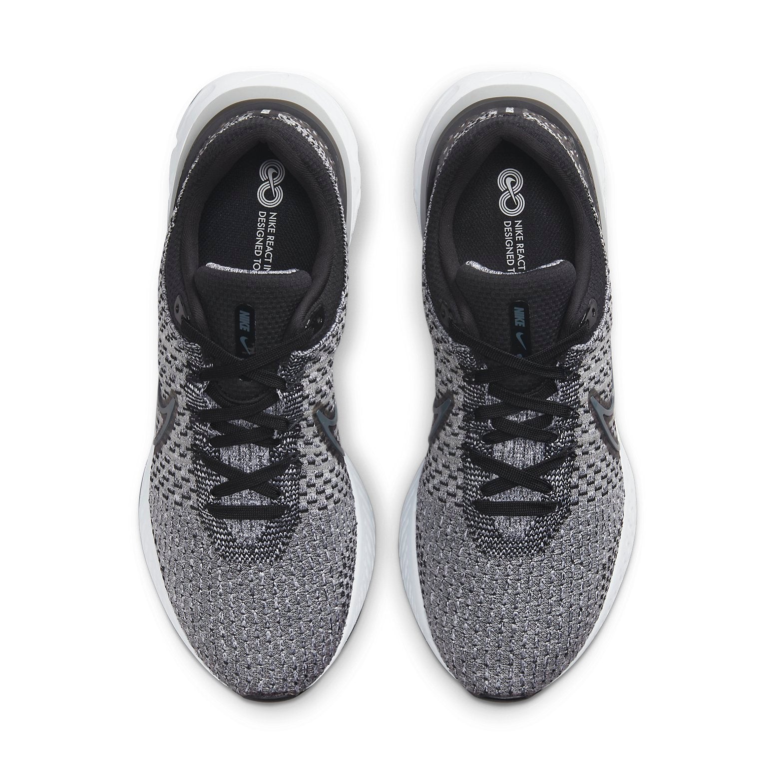 Nike React Infinity Run Flyknit 3 Black Grey Fog 6 Nike React Infinity Run Flyknit 3 Black Grey Fog