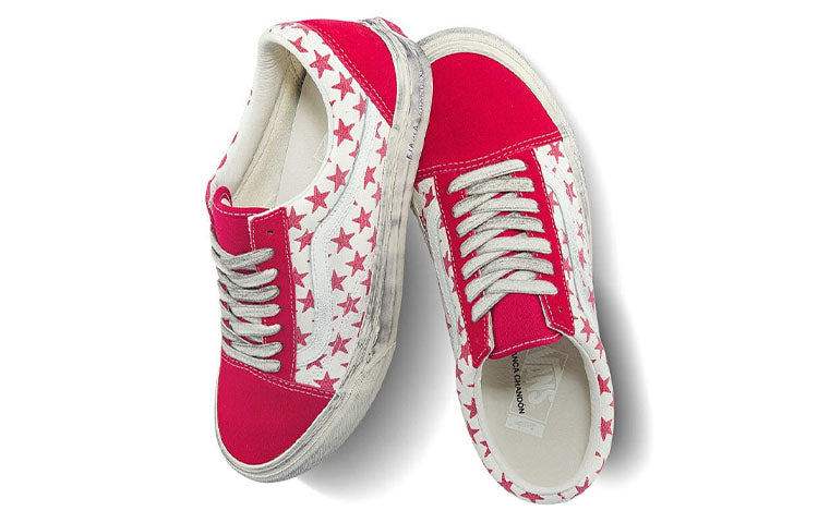 Vans Vault OG Old Skool LX Bianca Chandon Red White 6 Vans Vault OG Old Skool LX Bianca Chandon Red White