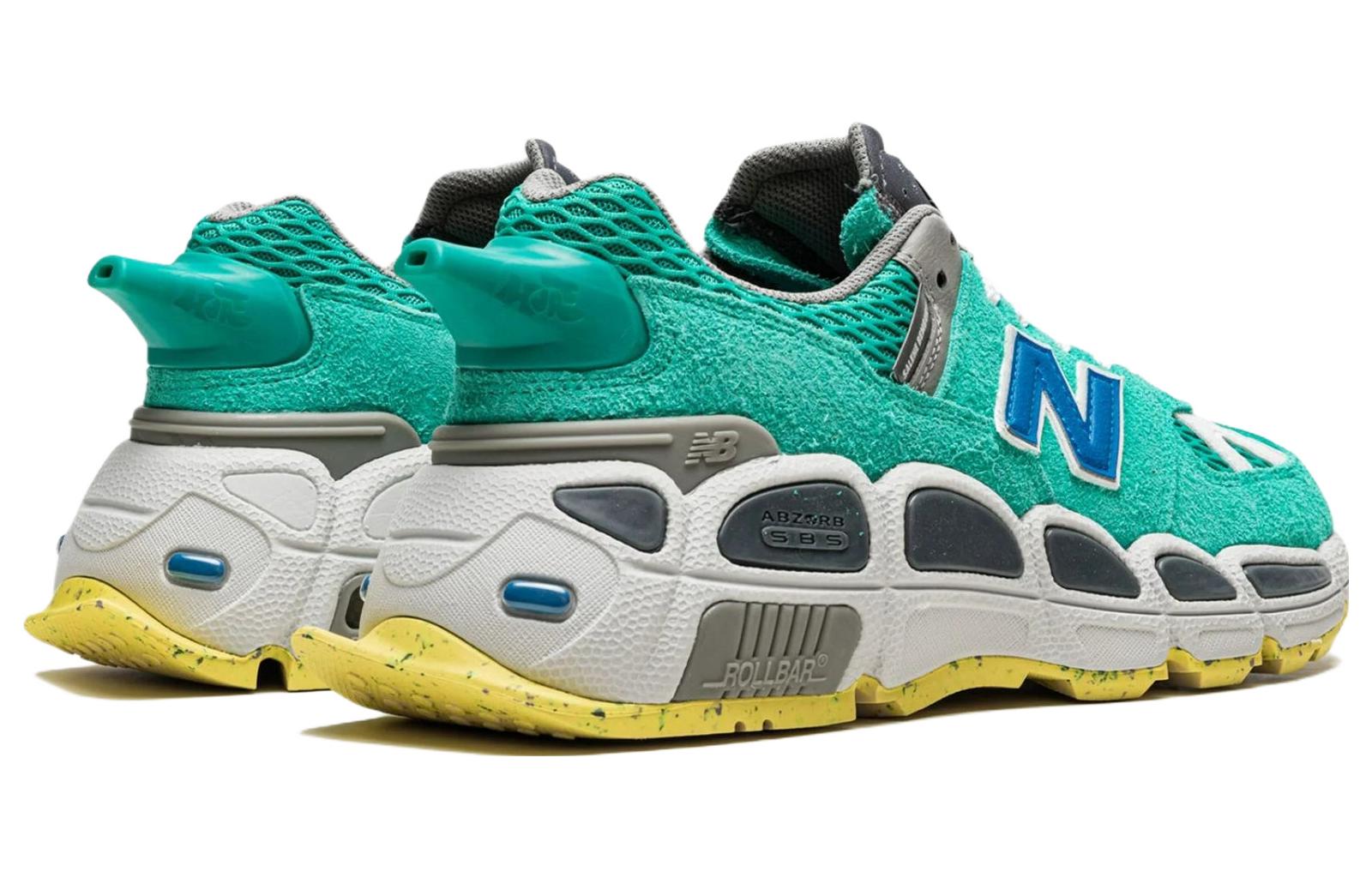New Balance 574 YURT Salehe Bembury Universal Communication Emerald Sky 5 New Balance 574 YURT Salehe Bembury Universal Communication Emerald Sky