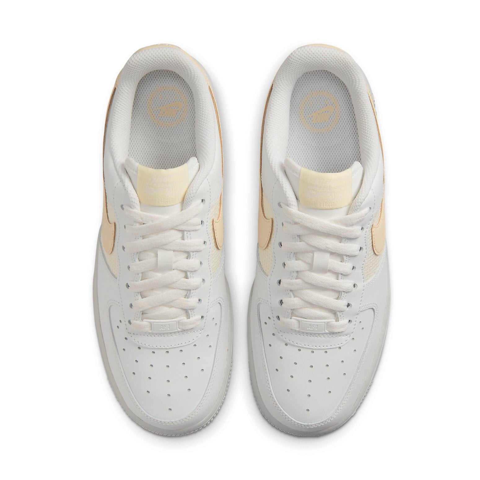 Nike Air Force 1 Low Essential Cross Stitch Summit White Fossil (Womens) 6 Nike Air Force 1 Low Essential Cross Stitch Summit White Fossil (Womens)