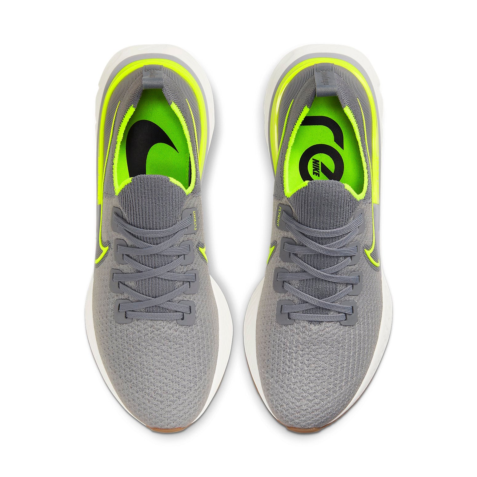 Nike React Infinity Run Particle Grey Volt 6 Nike React Infinity Run Particle Grey Volt