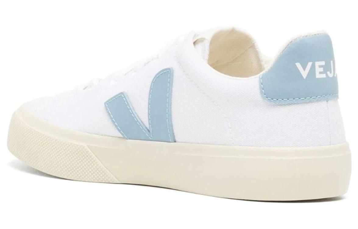 Veja Campo Canvas White Steel 6 Veja Campo Canvas White Steel