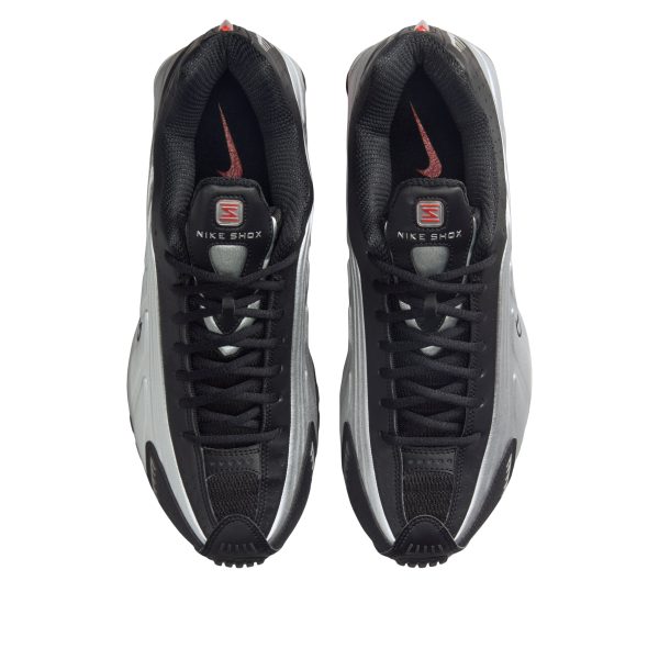 Nike Shox R4 Black Metallic Silver (2025)