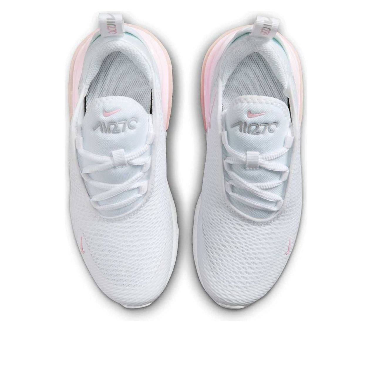 Nike Air Max 270 White Light Smoke Grey Pink Foam (PS) 6 Nike Air Max 270 White Light Smoke Grey Pink Foam (PS)
