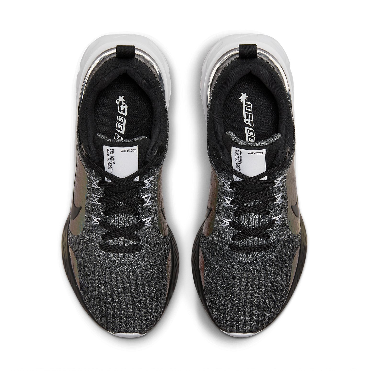 Nike React Infinity Run Flyknit 3 PRM Black White (Womens) 6 Nike React Infinity Run Flyknit 3 PRM Black White (Womens)