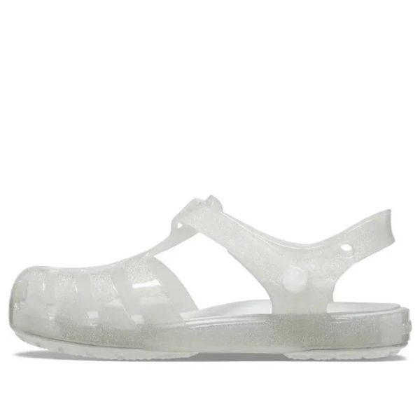 Crocs Isabella Glitter Fisherman Sandal Silver (TD)