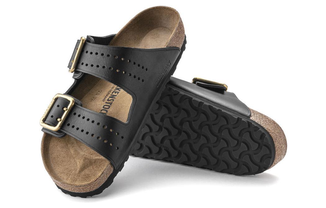 Birkenstock Arizona Bold Leather Roast Black 7 Birkenstock Arizona Bold Leather Roast Black