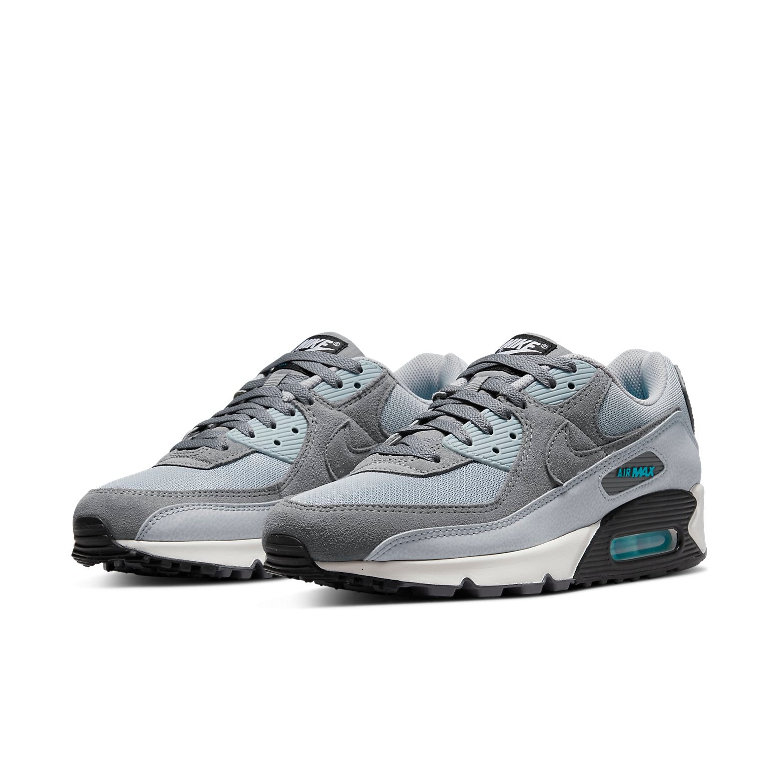 Nike Air Max 90 Wolf Grey Chlorine Blue 4 Nike Air Max 90 Wolf Grey Chlorine Blue