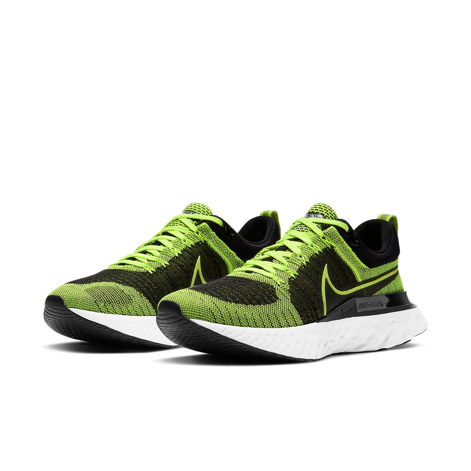 Nike React Infinity Run Flyknit 2 Volt Black 5 Nike React Infinity Run Flyknit 2 Volt Black