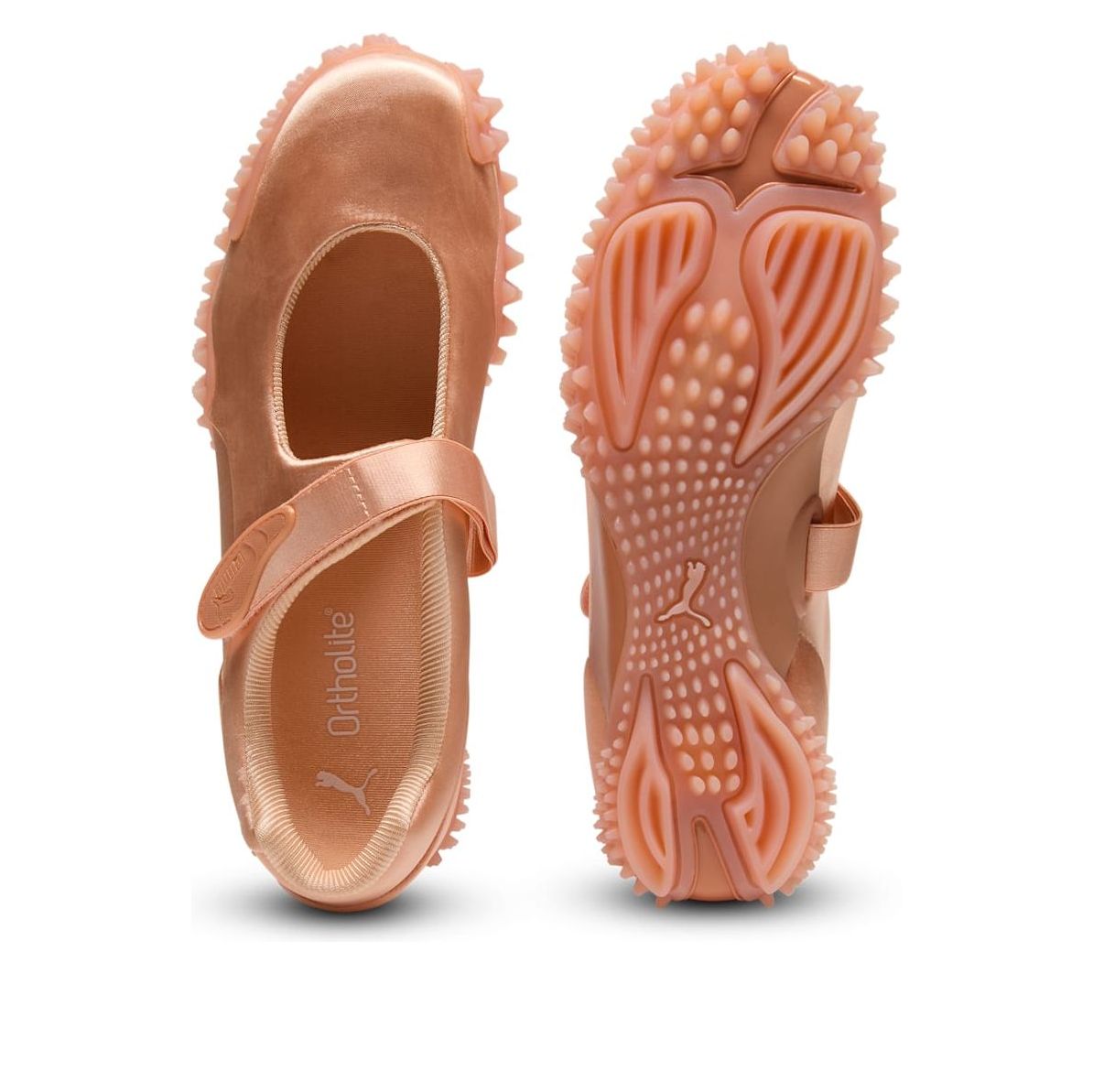 Puma Mostro Fey Jasmine Pink White Satin (Womens) 7 Puma Mostro Fey Jasmine Pink White Satin (Womens)
