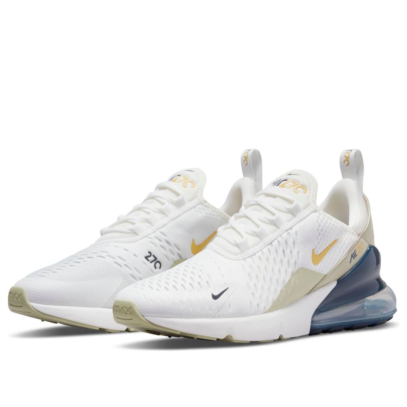 Nike Air Max 270 Essential White Armory Navy (Womens) 5 Nike Air Max 270 Essential White Armory Navy (Womens)