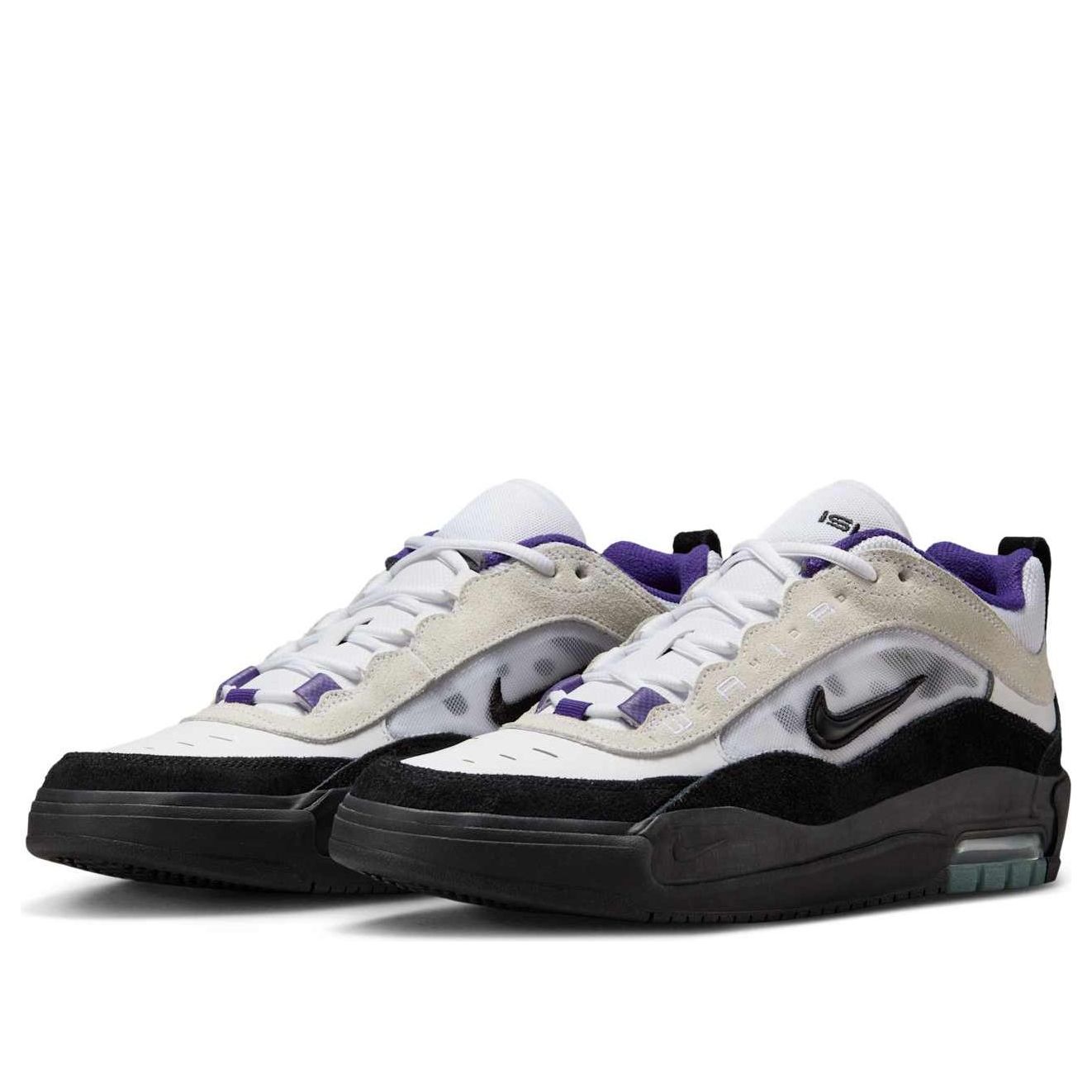Nike SB Air Max Ishod White Black Court Purple 5 Nike SB Air Max Ishod White Black Court Purple