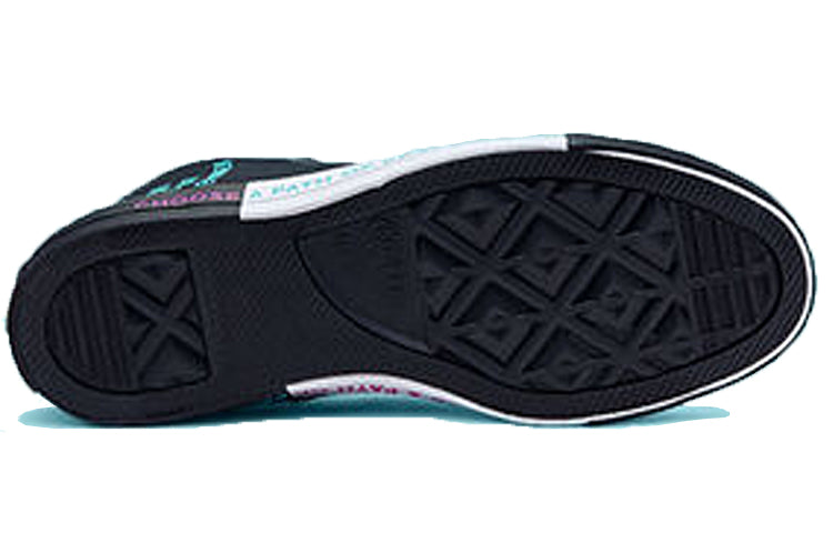 Converse Chuck Taylor All Star Hi Seek Peace Black Magenta (GS) 7 Converse Chuck Taylor All Star Hi Seek Peace Black Magenta (GS)