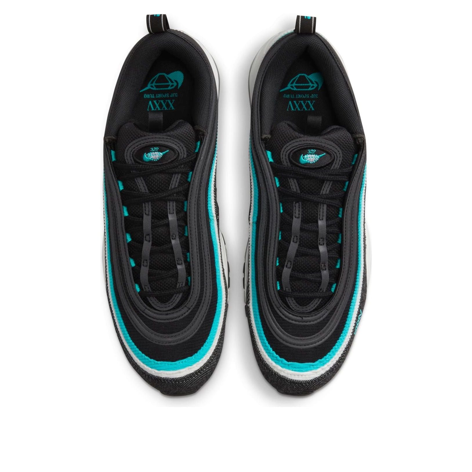Nike Air Max 97 Black Sport Turquoise 6 Nike Air Max 97 Black Sport Turquoise