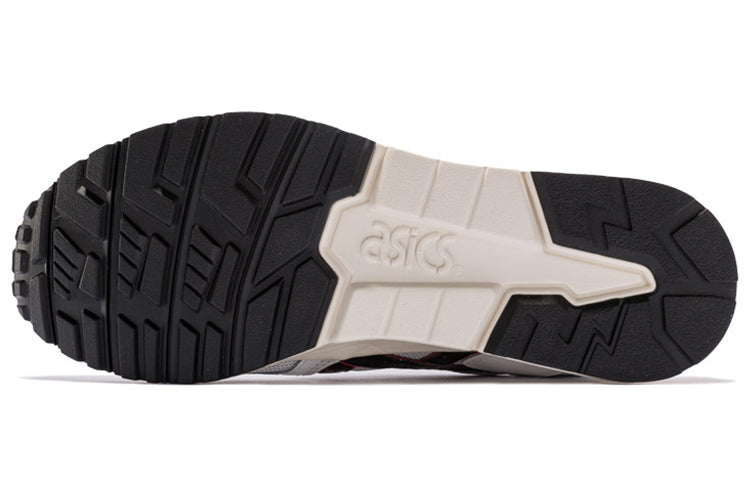 ASICS Gel-Lyte V White Black Red 7 ASICS Gel-Lyte V White Black Red