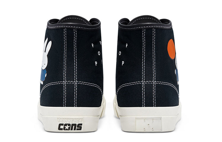 Converse CONS Jack Purcell Pro Mid POP Trading Company Miffy Black 7 Converse CONS Jack Purcell Pro Mid POP Trading Company Miffy Black