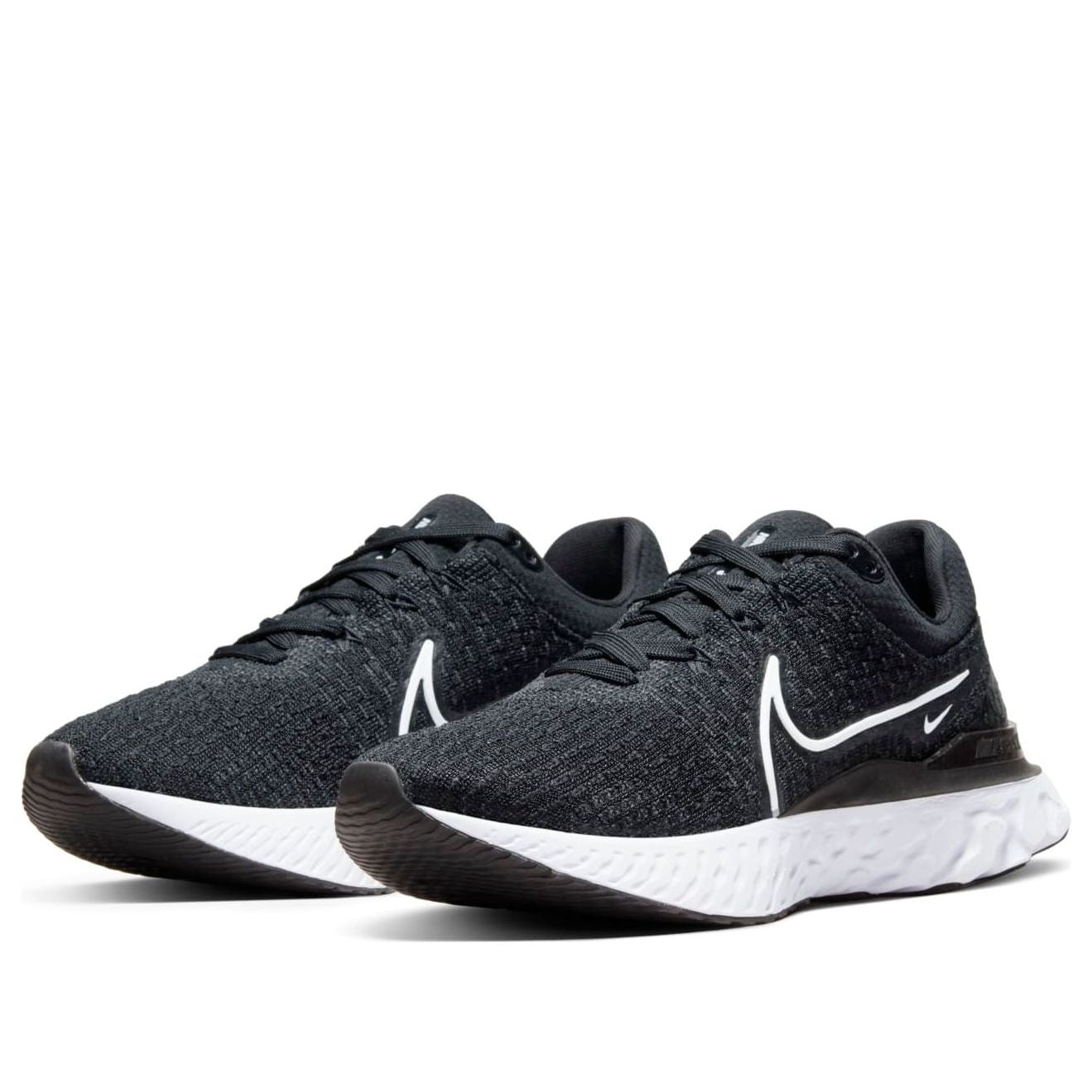 Nike React Infinity Run Flyknit 3 Black White (Womens) 5 Nike React Infinity Run Flyknit 3 Black White (Womens)