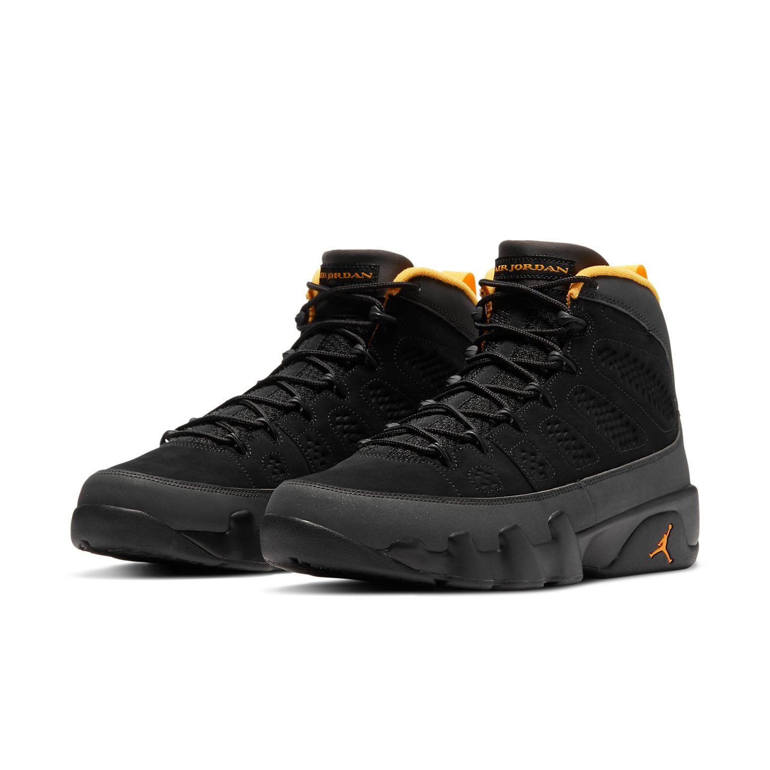 Jordan 9 Retro Dark Charcoal University Gold 5 Jordan 9 Retro Dark Charcoal University Gold
