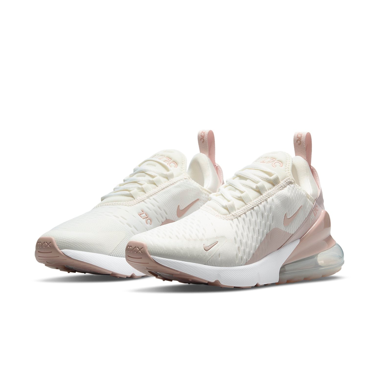 Nike Air Max 270 Essential Summit White Light Pink (Womens) 5 Nike Air Max 270 Essential Summit White Light Pink (Womens)