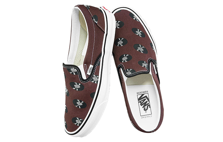 Vans OG Classic Slip-On Wacko Maria Brown Records 7 Vans OG Classic Slip-On Wacko Maria Brown Records