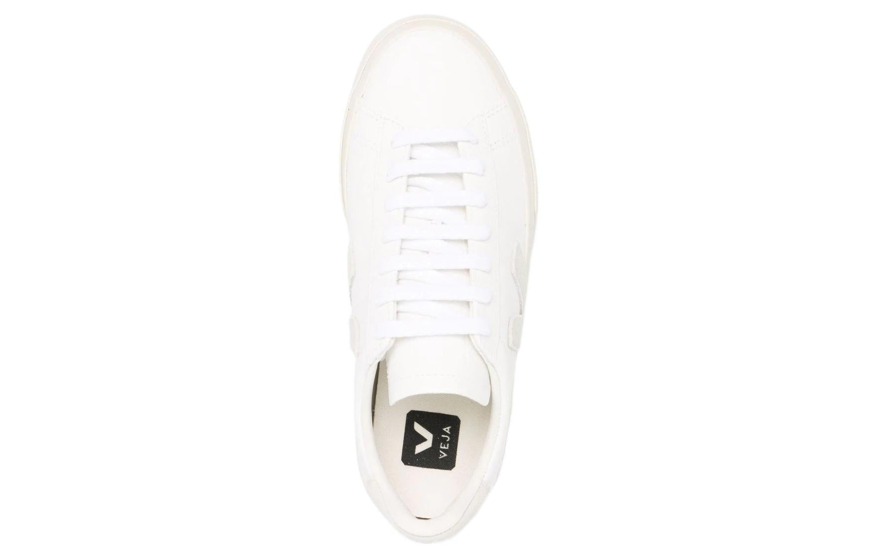 Veja Campo Low Chromefree Leather White Natural (Womens) 7 Veja Campo Low Chromefree Leather White Natural (Womens)