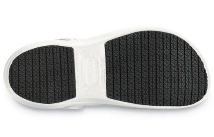 Crocs Bistro Slip Resistant Work Clog White 7 Crocs Bistro Slip Resistant Work Clog White