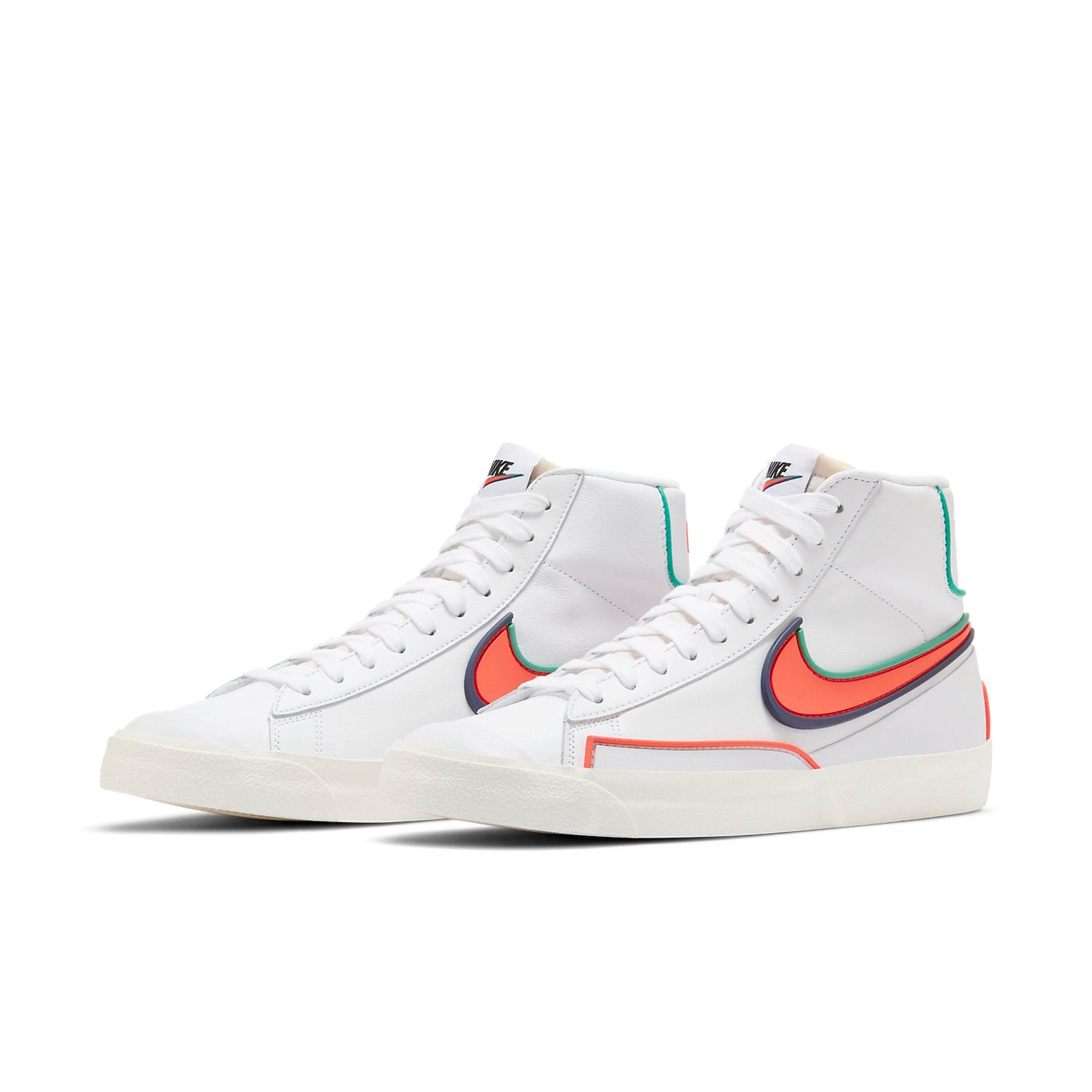 Nike Blazer Mid Infinite White Bright Crimson 5 Nike Blazer Mid Infinite White Bright Crimson