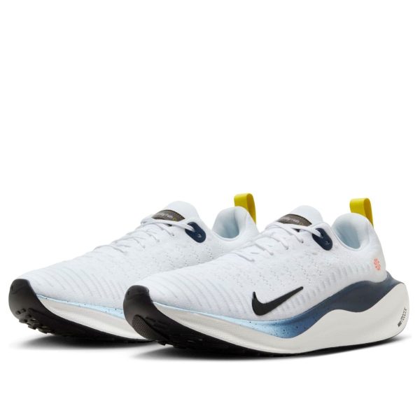Nike ReactX Infinity Run 4 White Navy Speed Yellow