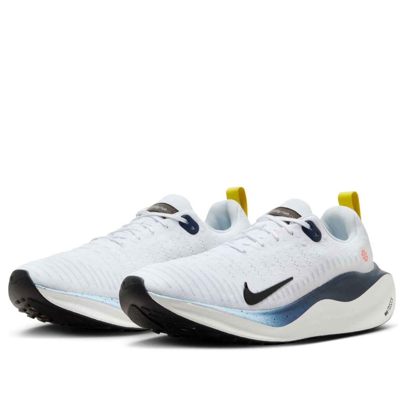 Nike ReactX Infinity Run 4 White Navy Speed Yellow 4 Nike ReactX Infinity Run 4 White Navy Speed Yellow