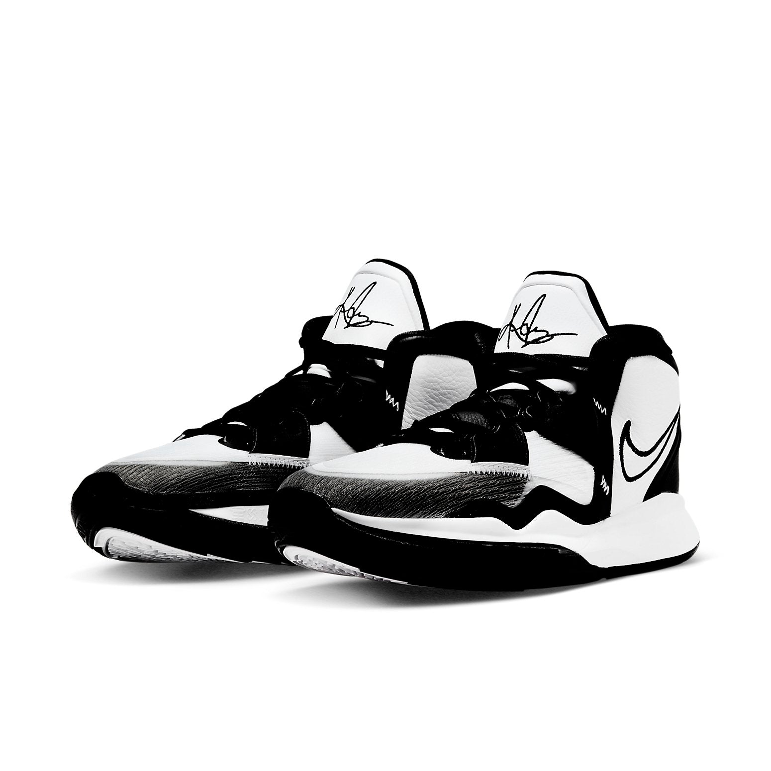 Nike Kyrie Infinity TB White Black 5 Nike Kyrie Infinity TB White Black