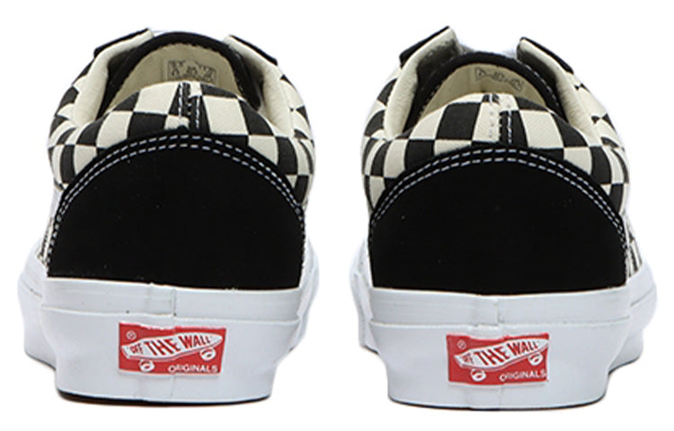Vans Vault UA OG Old Skool LX Checkerboard Black 7 Vans Vault UA OG Old Skool LX Checkerboard Black
