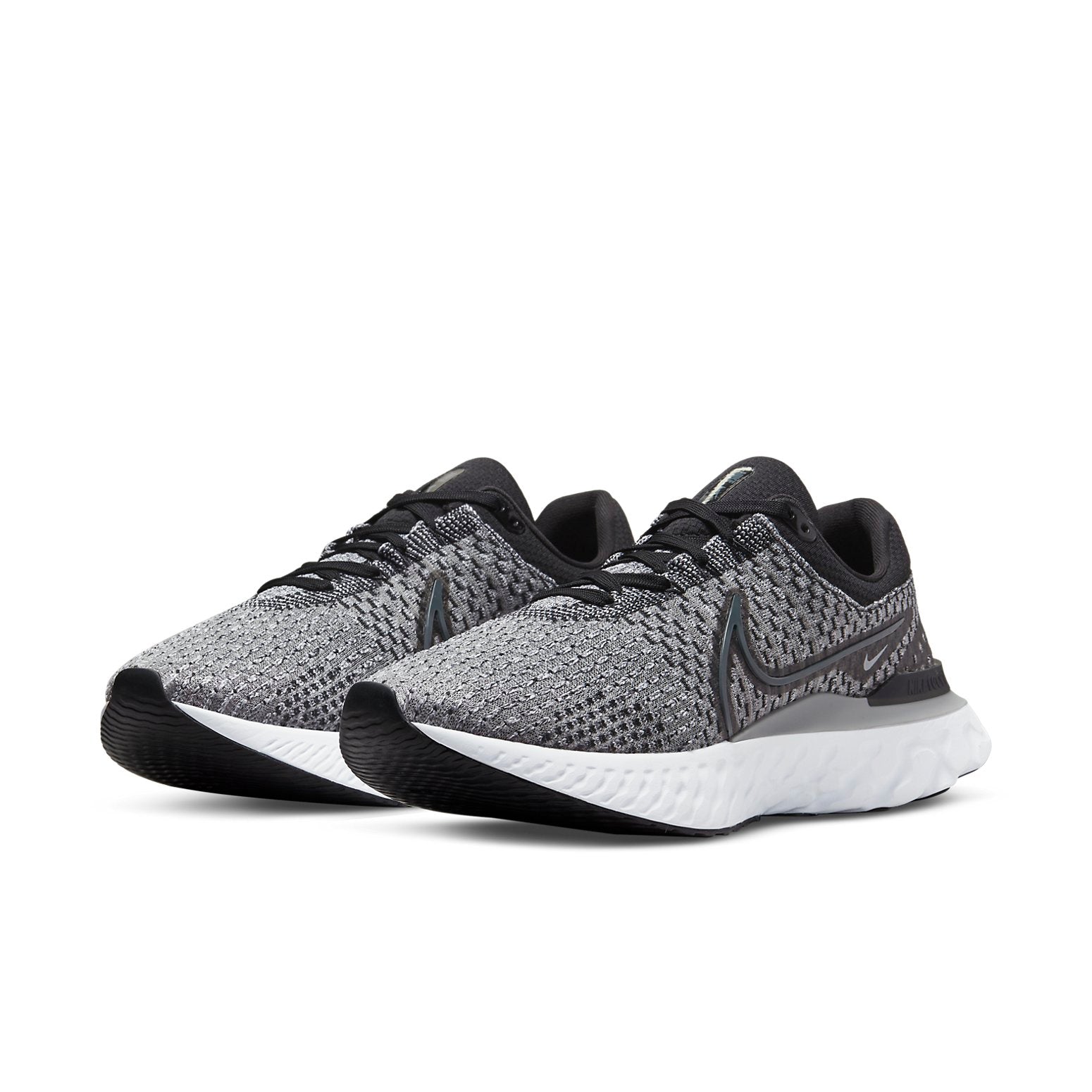 Nike React Infinity Run Flyknit 3 Black Grey Fog 5 Nike React Infinity Run Flyknit 3 Black Grey Fog