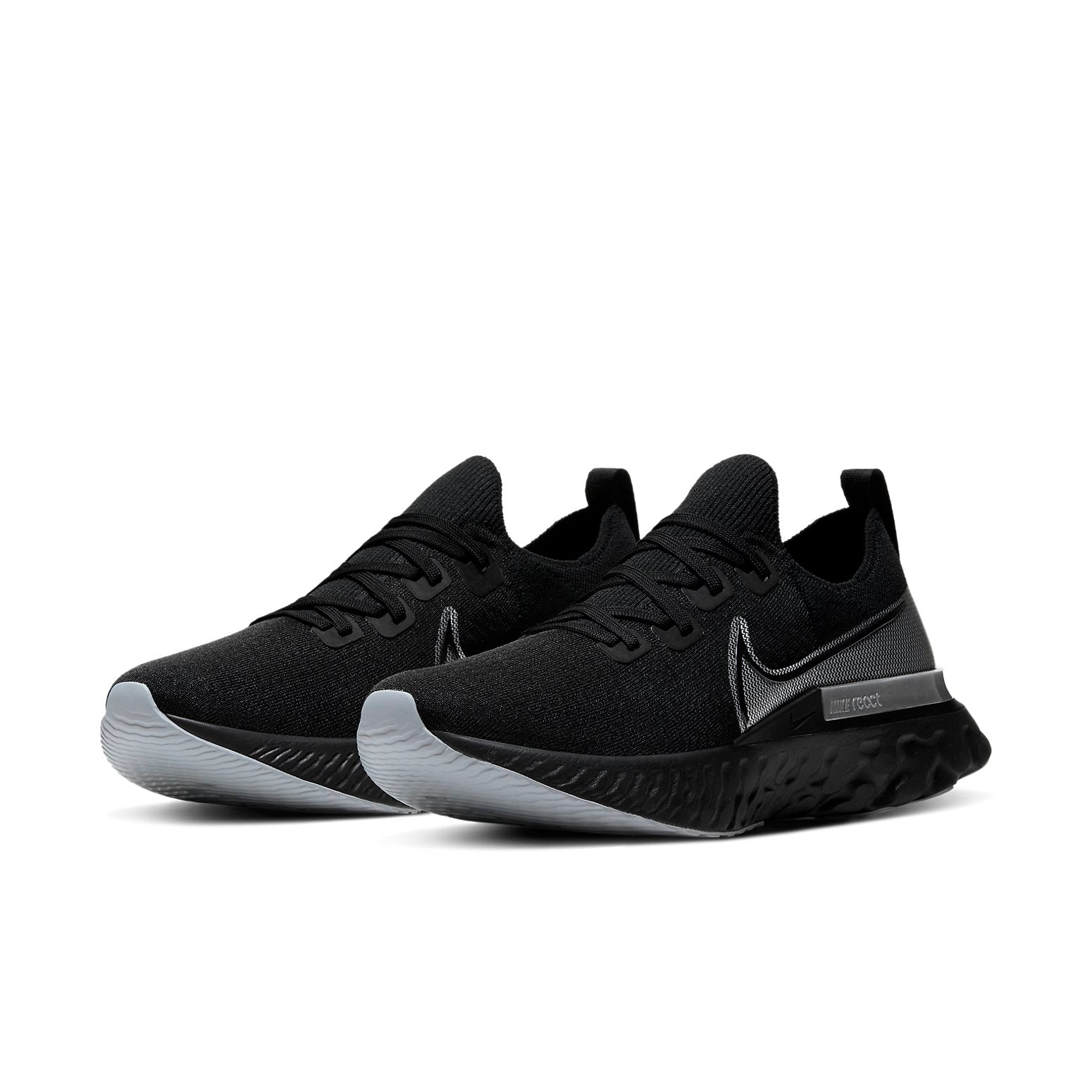 Nike React Infinity Run Black Metallic Silver 5 Nike React Infinity Run Black Metallic Silver
