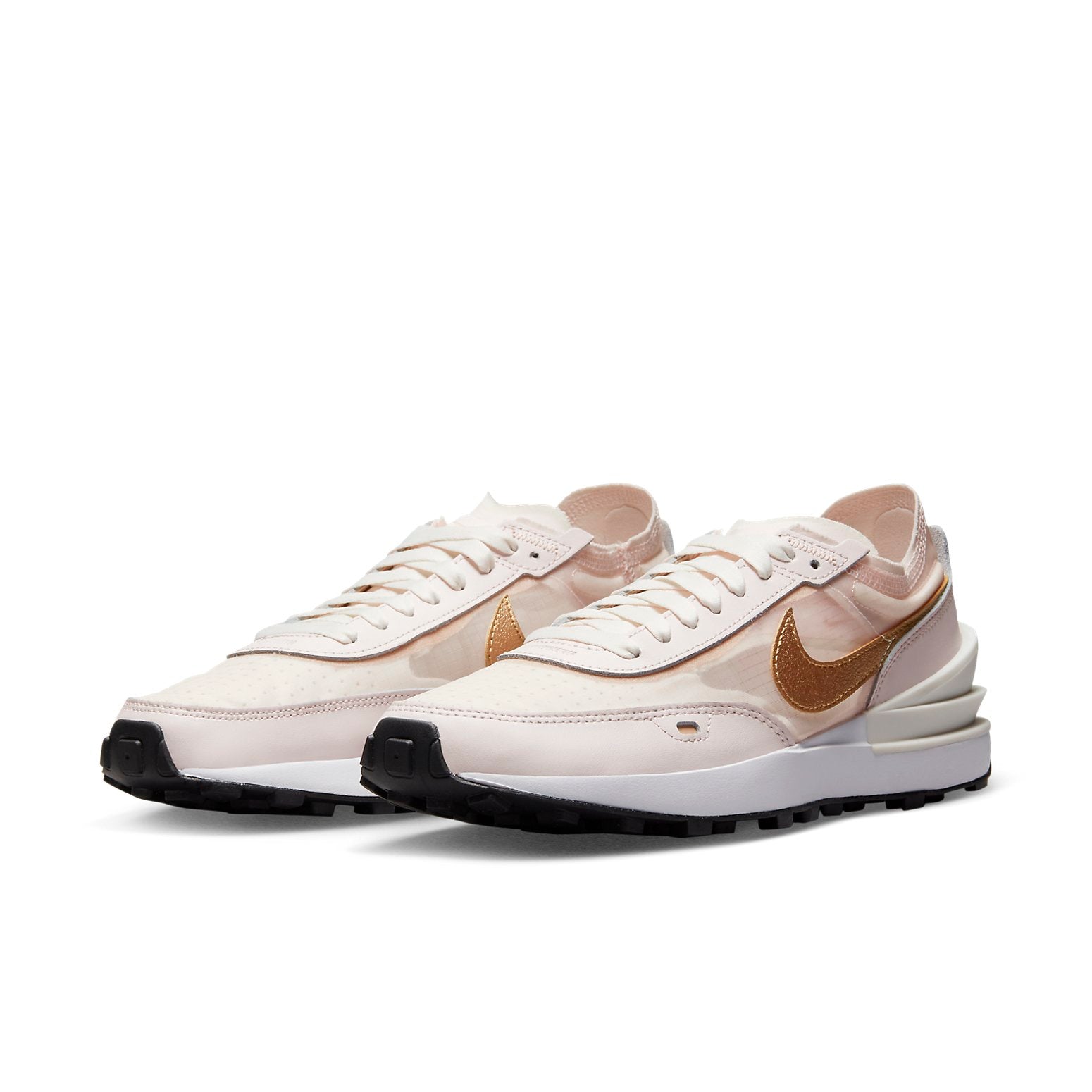 Nike Waffle One Essential Light Soft Pink Metallic Copper (Womens) 5 Nike Waffle One Essential Light Soft Pink Metallic Copper (Womens)