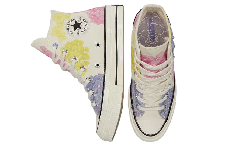 Converse Chuck Taylor All Star 70 Hi Floral Beige 7 Converse Chuck Taylor All Star 70 Hi Floral Beige