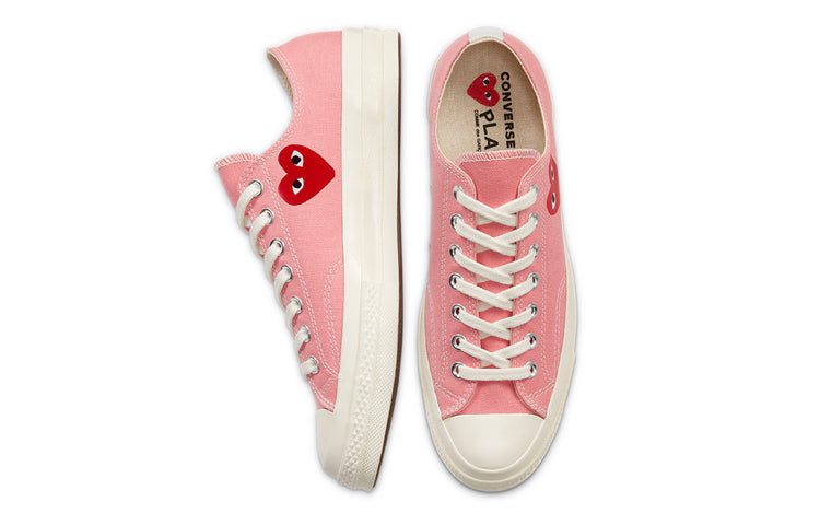 Converse Chuck Taylor All Star 70 Ox Comme des Garcons PLAY Bright Pink 7 Converse Chuck Taylor All Star 70 Ox Comme des Garcons PLAY Bright Pink