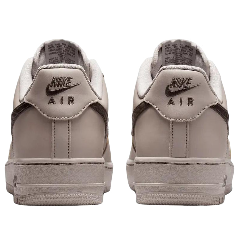 Nike Air Force 1 Low 07 Carbon Fiber Swoosh College Grey Newsprint 7 Nike Air Force 1 Low 07 Carbon Fiber Swoosh College Grey Newsprint