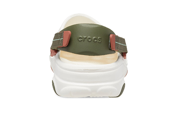 Crocs Classic All-Terrain Clog White Green 7 Crocs Classic All-Terrain Clog White Green