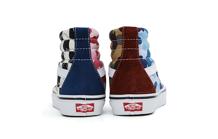 Vans Sk8-Hi DX Bape Multi Camo 6 Vans Sk8-Hi DX Bape Multi Camo