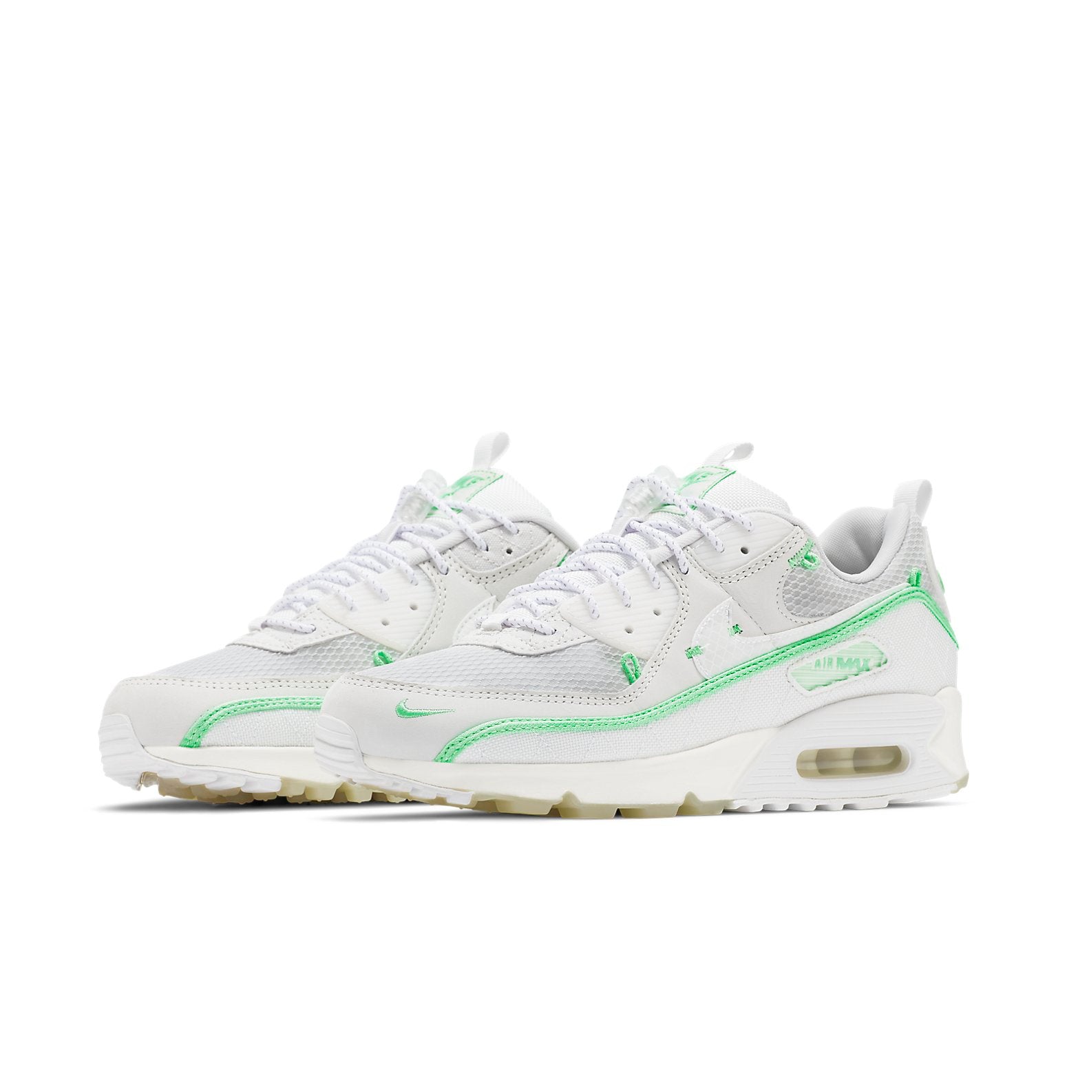 Nike Air Max 90 Sail Neon Green 5 Nike Air Max 90 Sail Neon Green