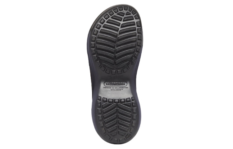 Balenciaga x Crocs Pool Slide Sandals Black 8 Balenciaga x Crocs Pool Slide Sandals Black