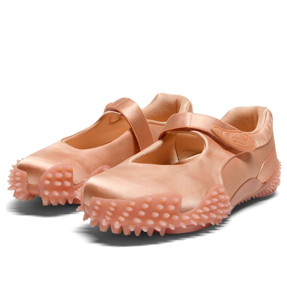 Puma Mostro Fey Jasmine Pink White Satin (Womens) 6 Puma Mostro Fey Jasmine Pink White Satin (Womens)