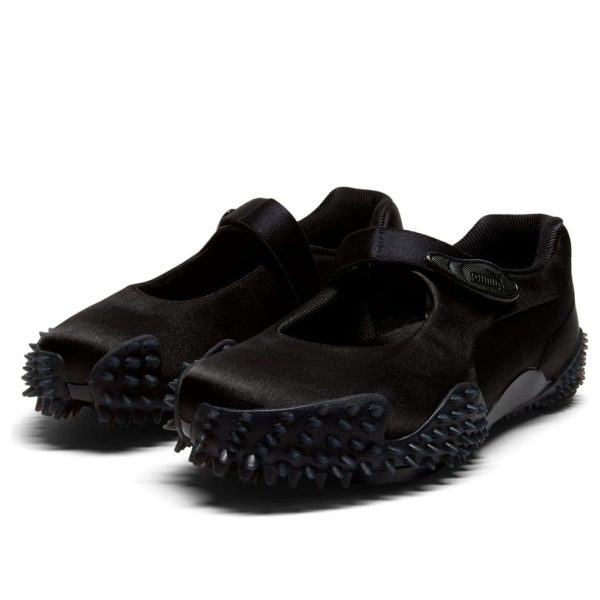 Puma Mostro Fey Black Cool Dark Gray Satin (Womens)