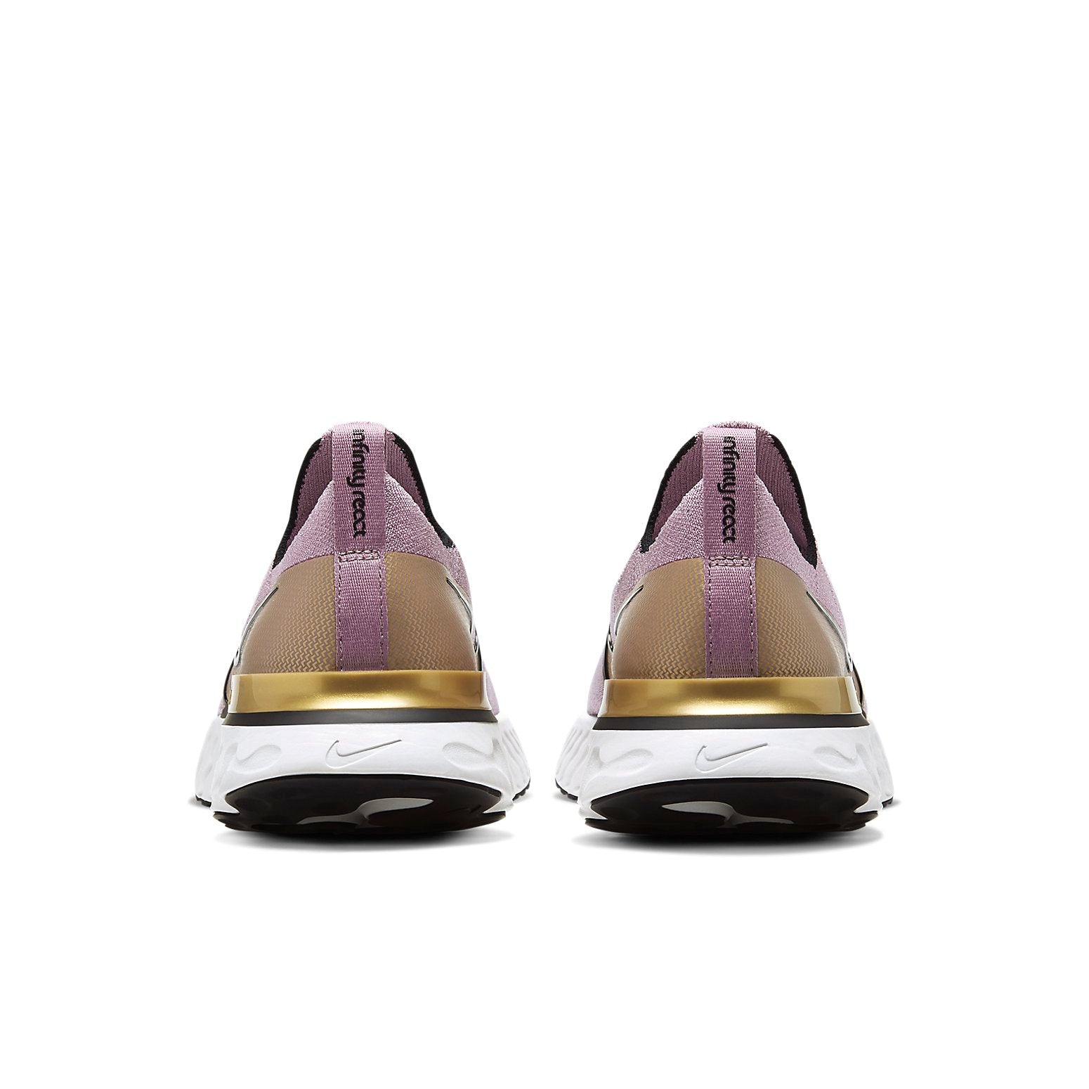 Nike React Infinity Run Flyknit Plum Fog Metallic Gold (Womens) 7 Nike React Infinity Run Flyknit Plum Fog Metallic Gold (Womens)