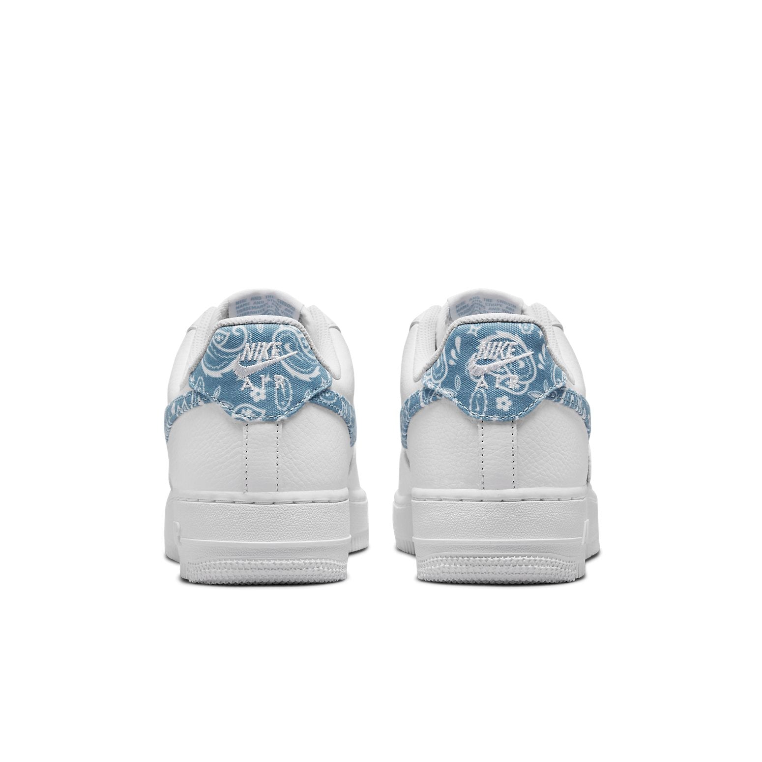 Nike Air Force 1 Low 07 Essential White Worn Blue Paisley (Womens) 7 Nike Air Force 1 Low 07 Essential White Worn Blue Paisley (Womens)