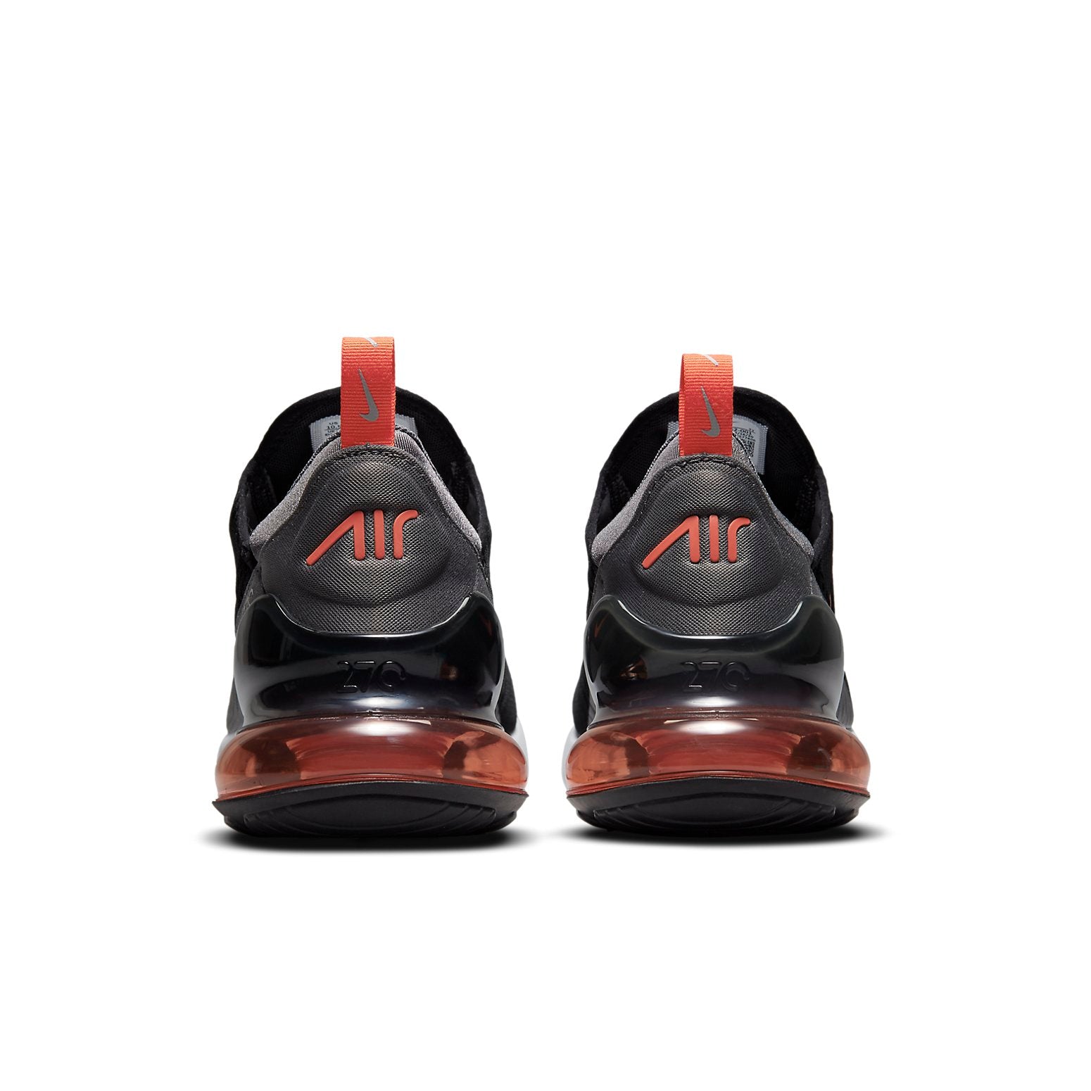 Nike Air Max 270 Essential Black Grey Orange 7 Nike Air Max 270 Essential Black Grey Orange