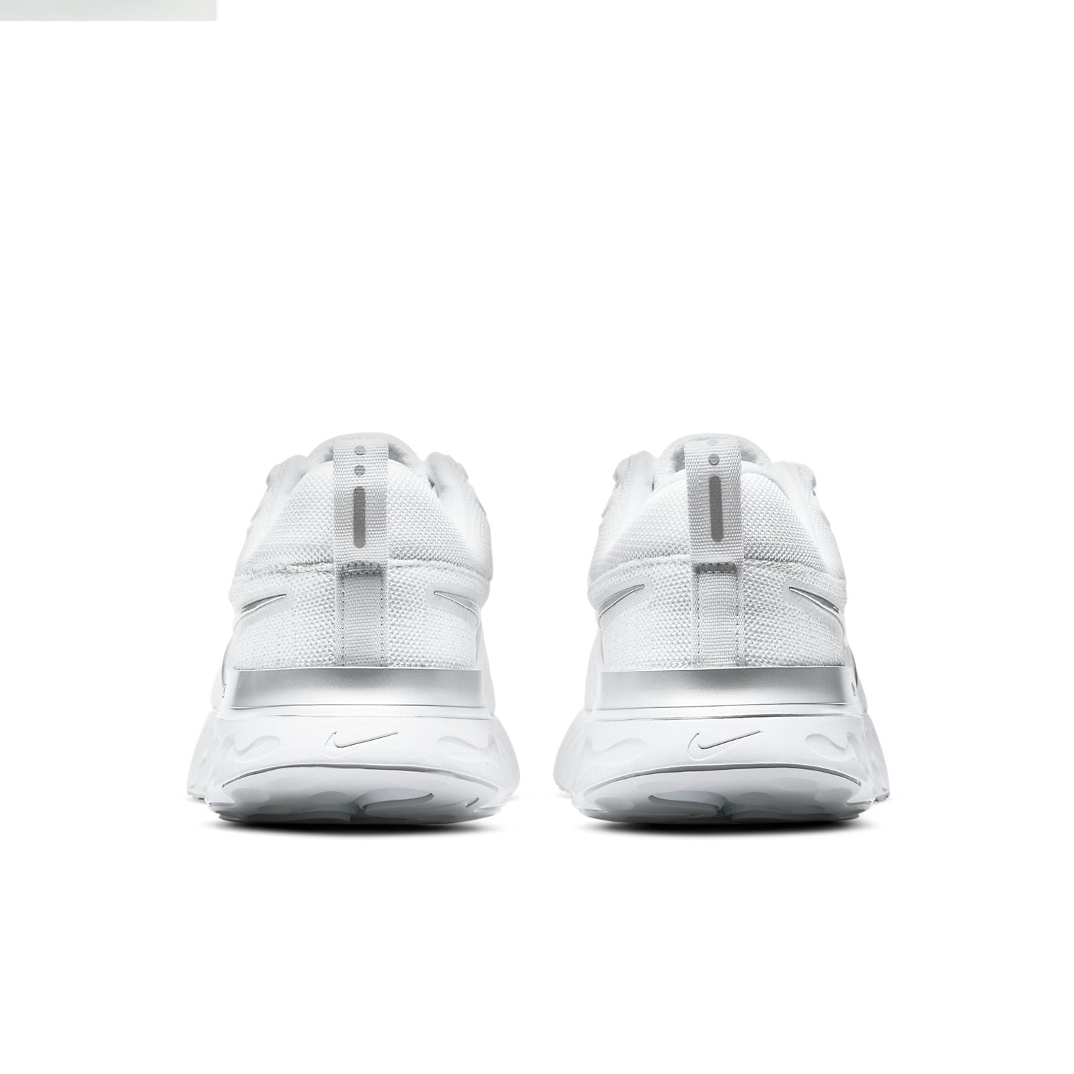 Nike React Infinity Run Flyknit 2 White Metallic Silver (Womens) 7 Nike React Infinity Run Flyknit 2 White Metallic Silver (Womens)