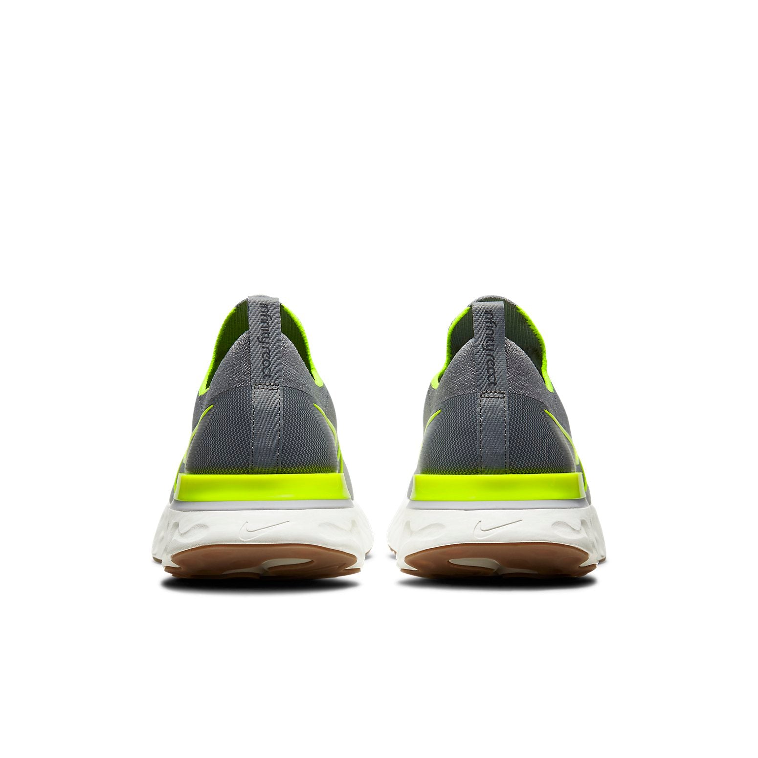 Nike React Infinity Run Particle Grey Volt 7 Nike React Infinity Run Particle Grey Volt