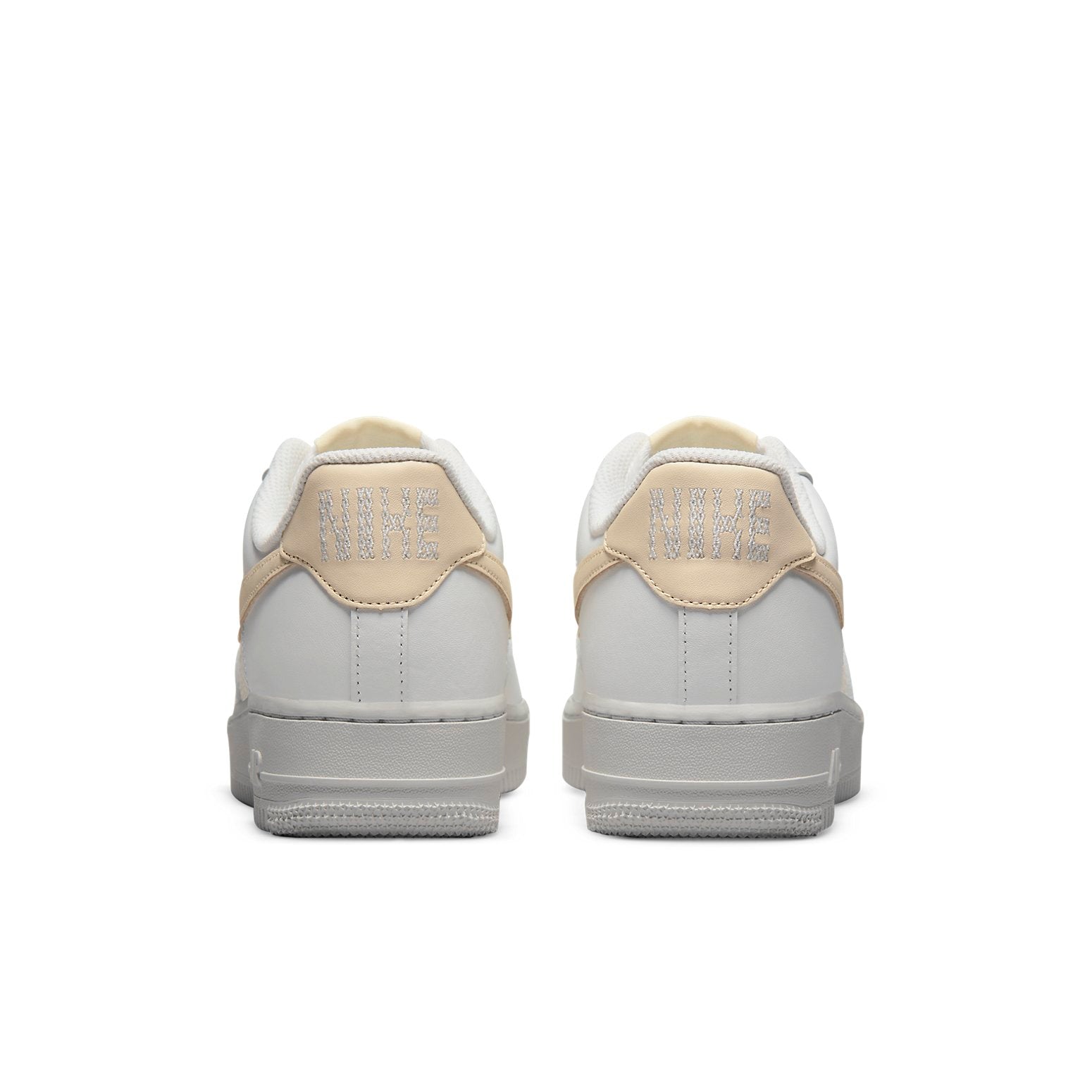 Nike Air Force 1 Low Essential Cross Stitch Summit White Fossil (Womens) 7 Nike Air Force 1 Low Essential Cross Stitch Summit White Fossil (Womens)