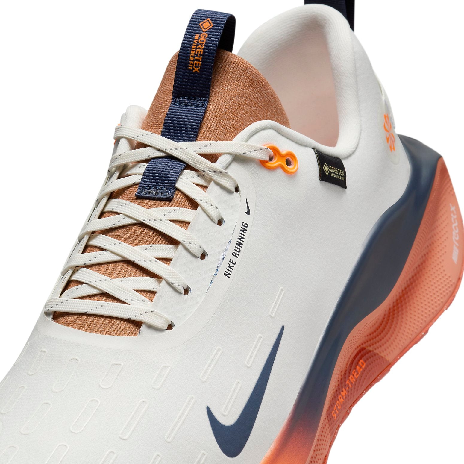 Nike ReactX Infinity Run 4 Gore-Tex Sail Total Orange 9 Nike ReactX Infinity Run 4 Gore-Tex Sail Total Orange